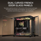 CORSAIR AIR 5400 LX-R RGB LINK Tempered Glass Mid Tower ATX Case - Black