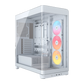 CORSAIR FRAME 4500X RS-R ARGB Panoramic Glass Mid Tower Case - White