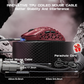 ATTACK SHARK R5 ULTRA PAW3950MAX Carbon Fiber 8K Wireless Gaming Mouse - Red