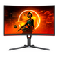 AOC CQ27G3Z 27 Inch 240Hz QHD HDMI 2.0 0.5ms Curved Gaming Monitor - Black