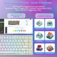 ATTACK SHARK R82HE Magnetic Switch Mechanical Wired Gaming Keyboard - White