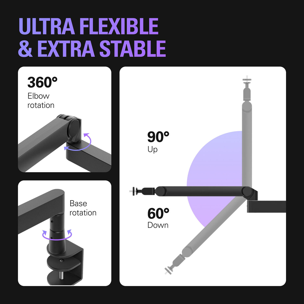 ELGATO WAVE MIC ARM PRO - Black