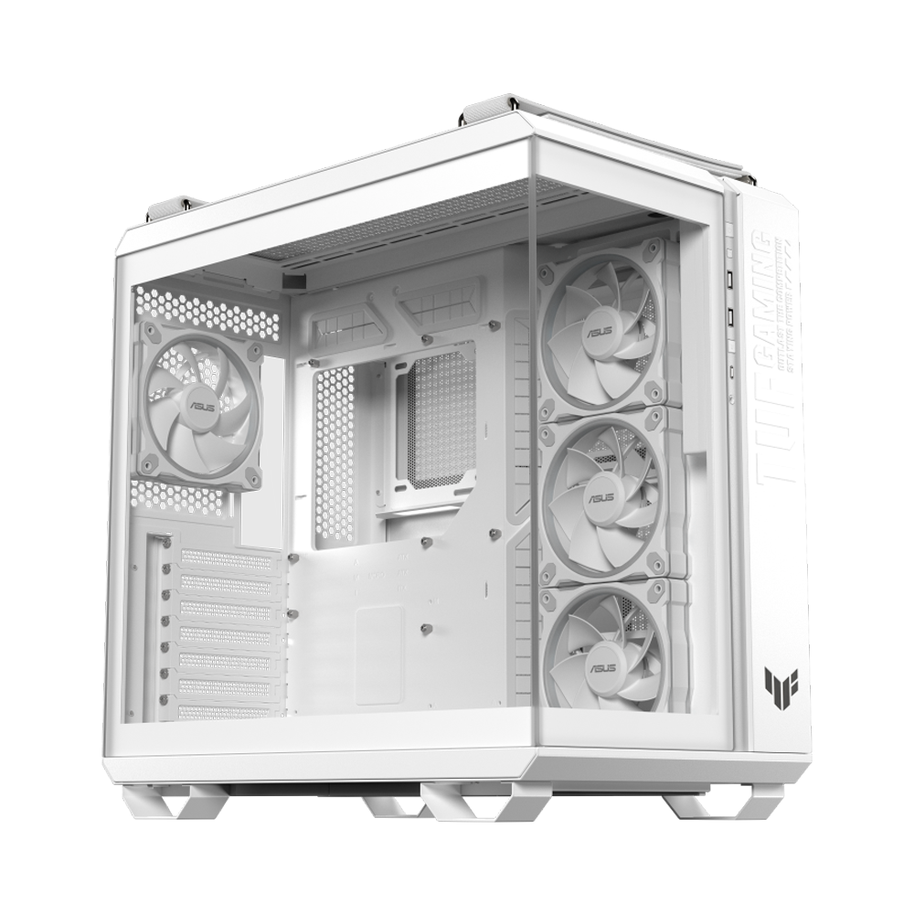 ASUS TUF Gaming GT502 Horizon Panoramic ATX Case - White