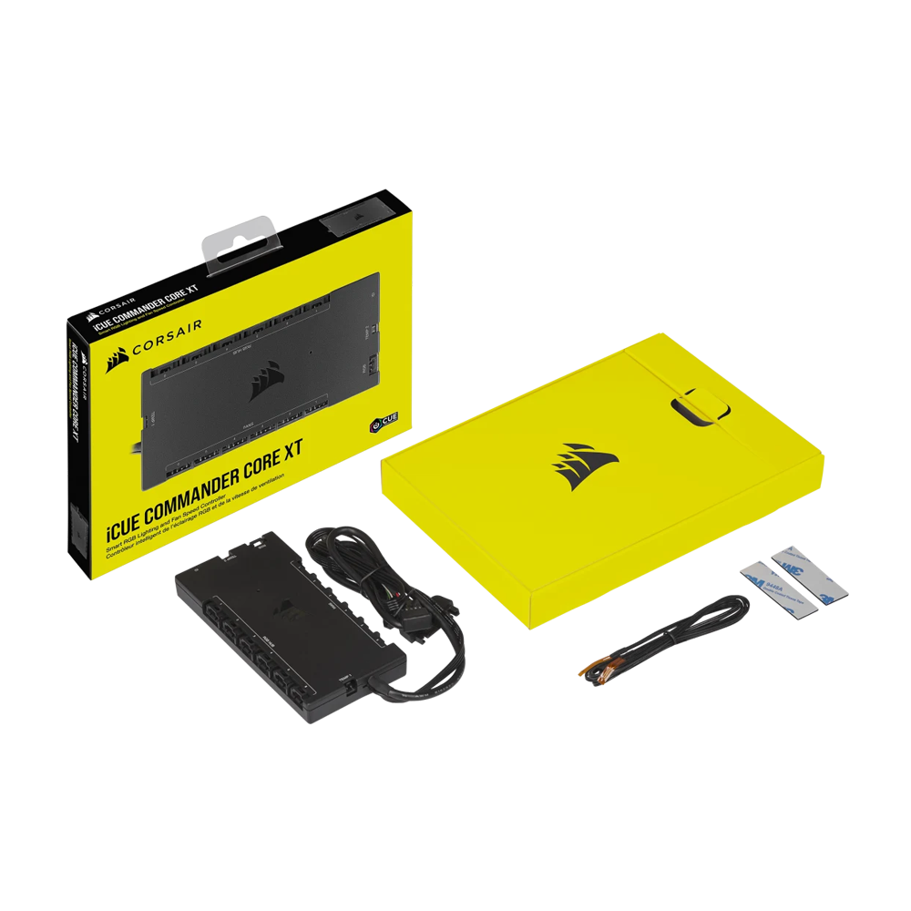 CORSAIR iCUE COMMANDER CORE XT Smart RGB Lighting and Fan Speed Controller