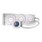 CORSAIR NAUTILUS 360 RS LCD Liquid CPU Cooler - White