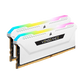 CORSAIR VENGEANCE RGB PRO SL - 32GB (2x16GB) DDR4 DRAM 3600MHz C18 Memory Kit – White