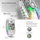 ATTACK SHARK X2 Wireless Gaming Mouse - White