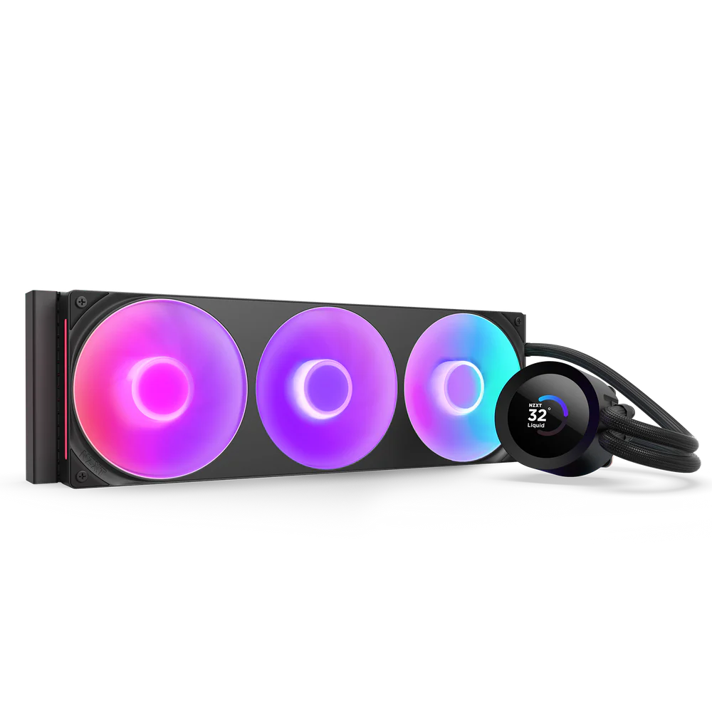 NZXT Kraken 360 RGB V2 360mm AIO Liquid Cooler - Black