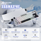 ATTACK SHARK X68MAX Magnetic Switch Mechanical Wired Keyboard - Starlight White