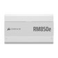 CORSAIR RMe Series RM850e Fully Modular Low-Noise ATX Power Supply - White