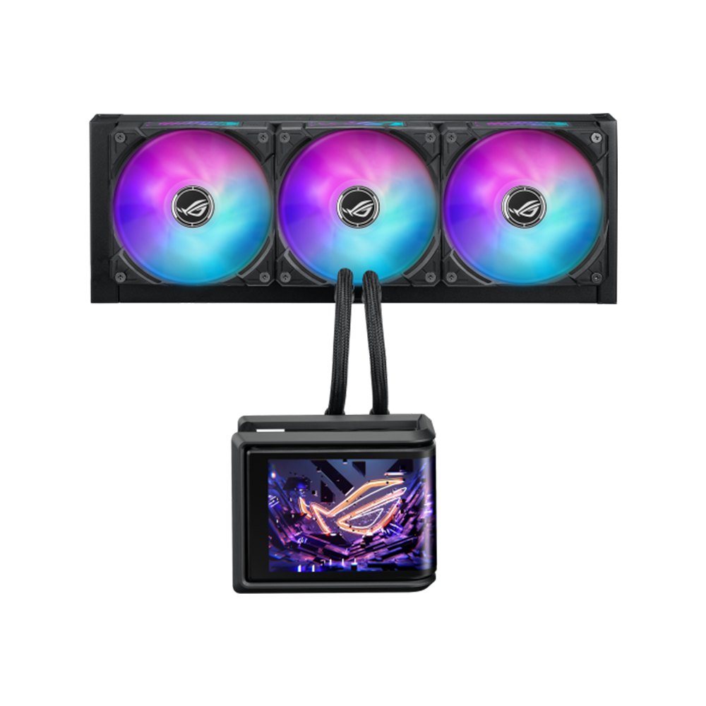 ASUS ROG RYUO IV SLC 360 ARGB Liquid Cooler - Black