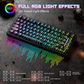 ATTACK SHARK X82PRO HE Magnetic Switch Wireless Gaming Keyboard - Black