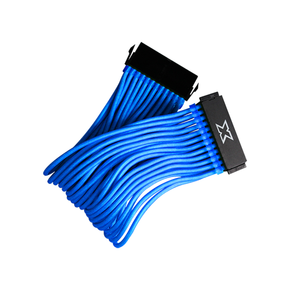 Xigmatek icable MB 24P Extension Cable - Blue