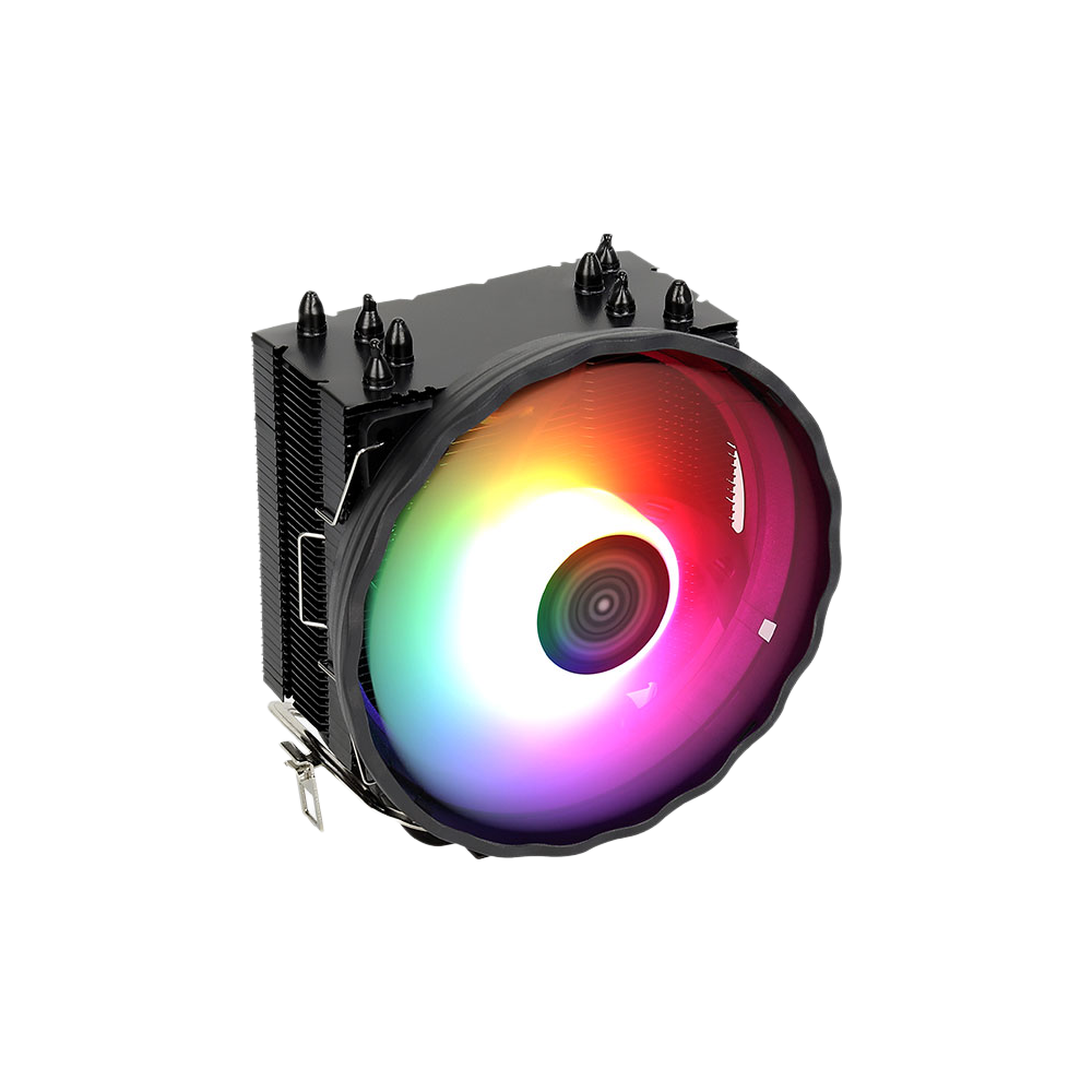 AEROCOOL RAVE 4 ARGB Cpu Air Cooler - Black