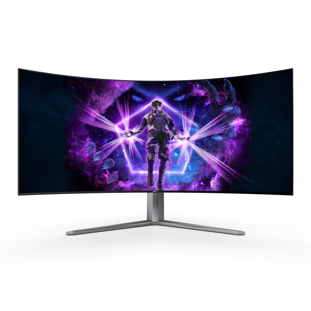 AOC AGON PRO AG456UCZD 45 Inch 240Hz WQHD HDMI 2.0 0.03m OLED Curved Gaming Monitor - Black