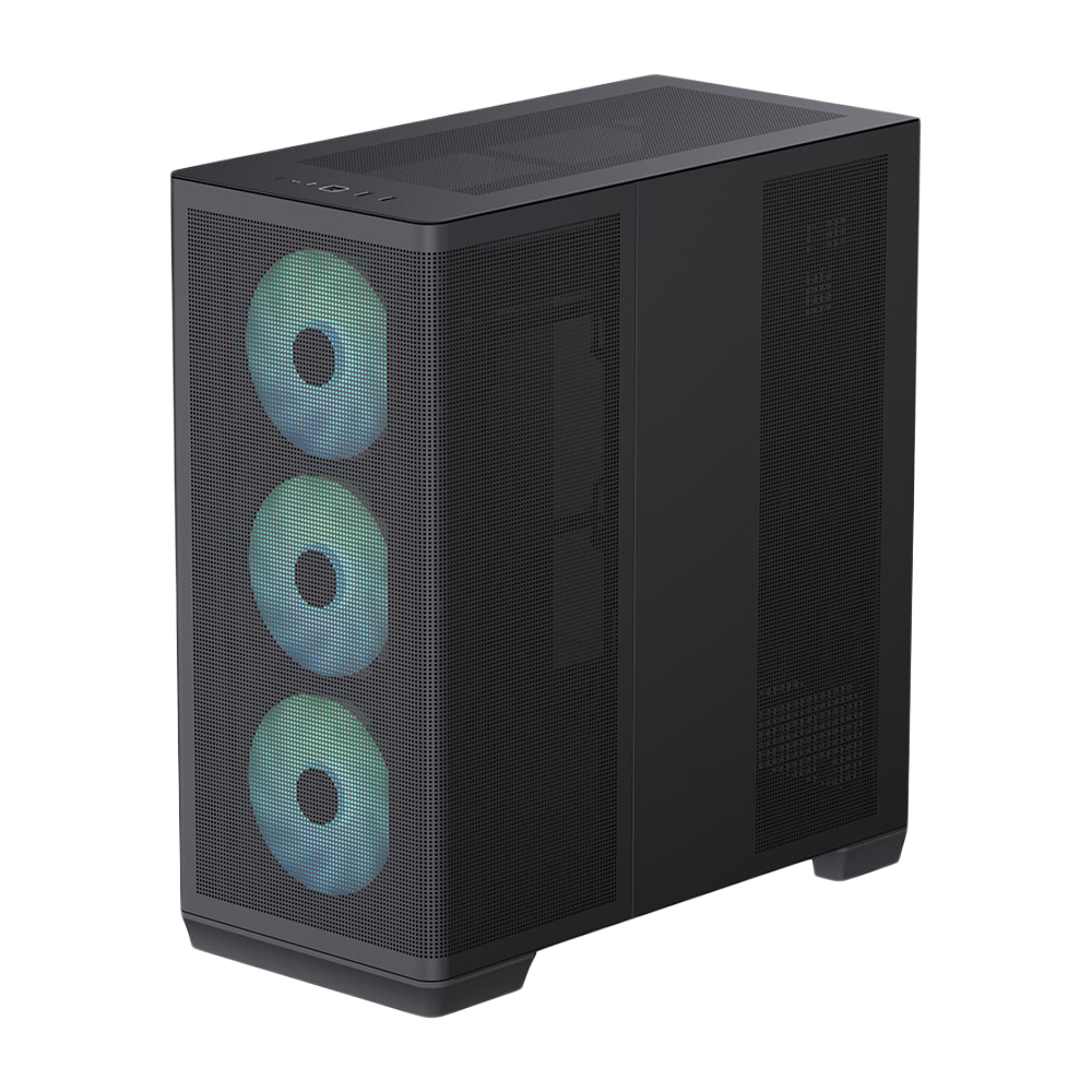 APNX CREATOR C1 V1 ARGB Fan x 4 Mid Tower Case - Black