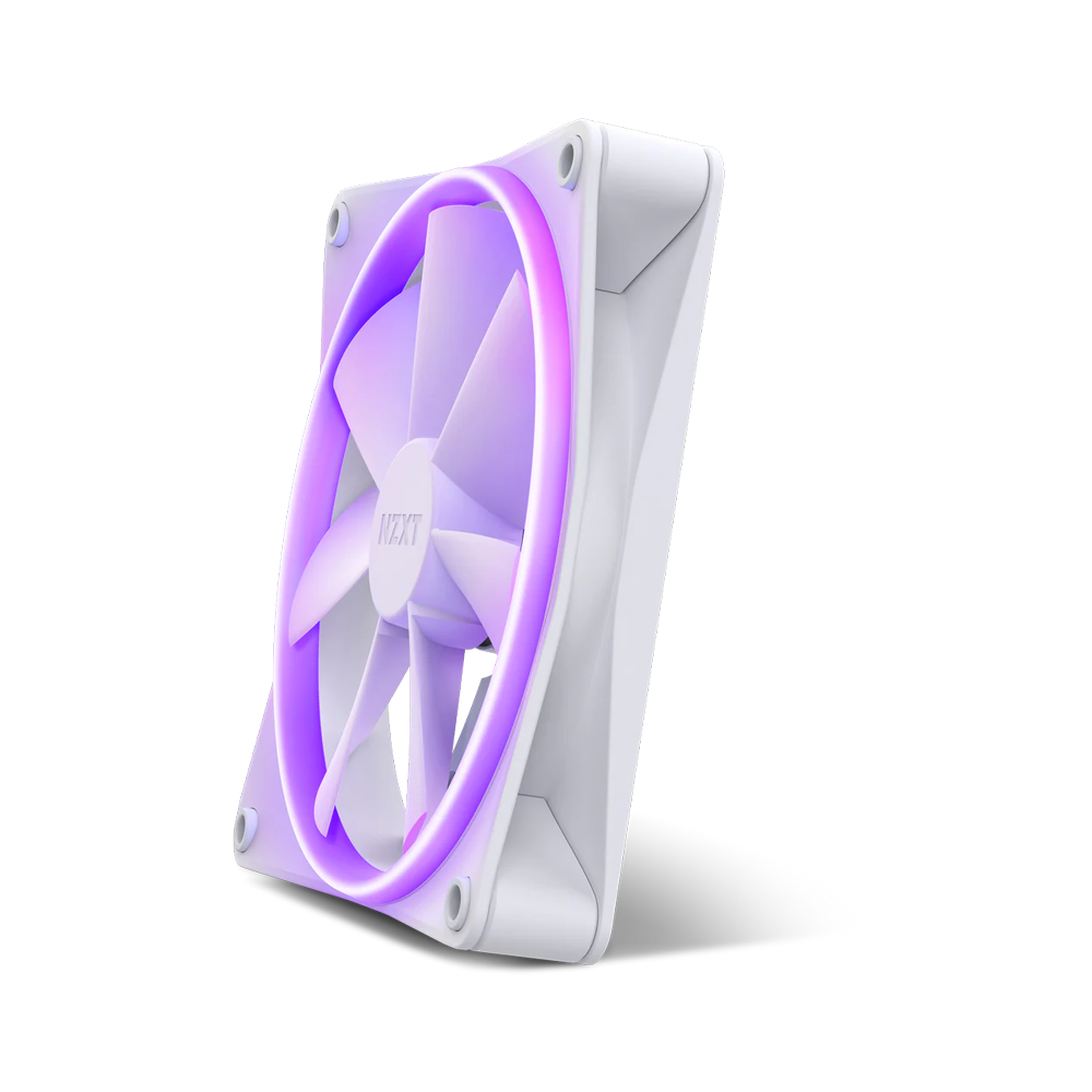 NZXT F140 RGB 140mm RGB Single Fan - White