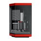 HYTE Y70 Standard Edition Case Without Fans - Black/Red