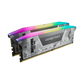 CORSAIR VENGEANCE RGB 32GB (2x16GB) DDR5 DRAM 6400MT/s CL32 AMD EXPO & Intel XMP Memory Kit Call of Duty Warzone Edition - Light Grey