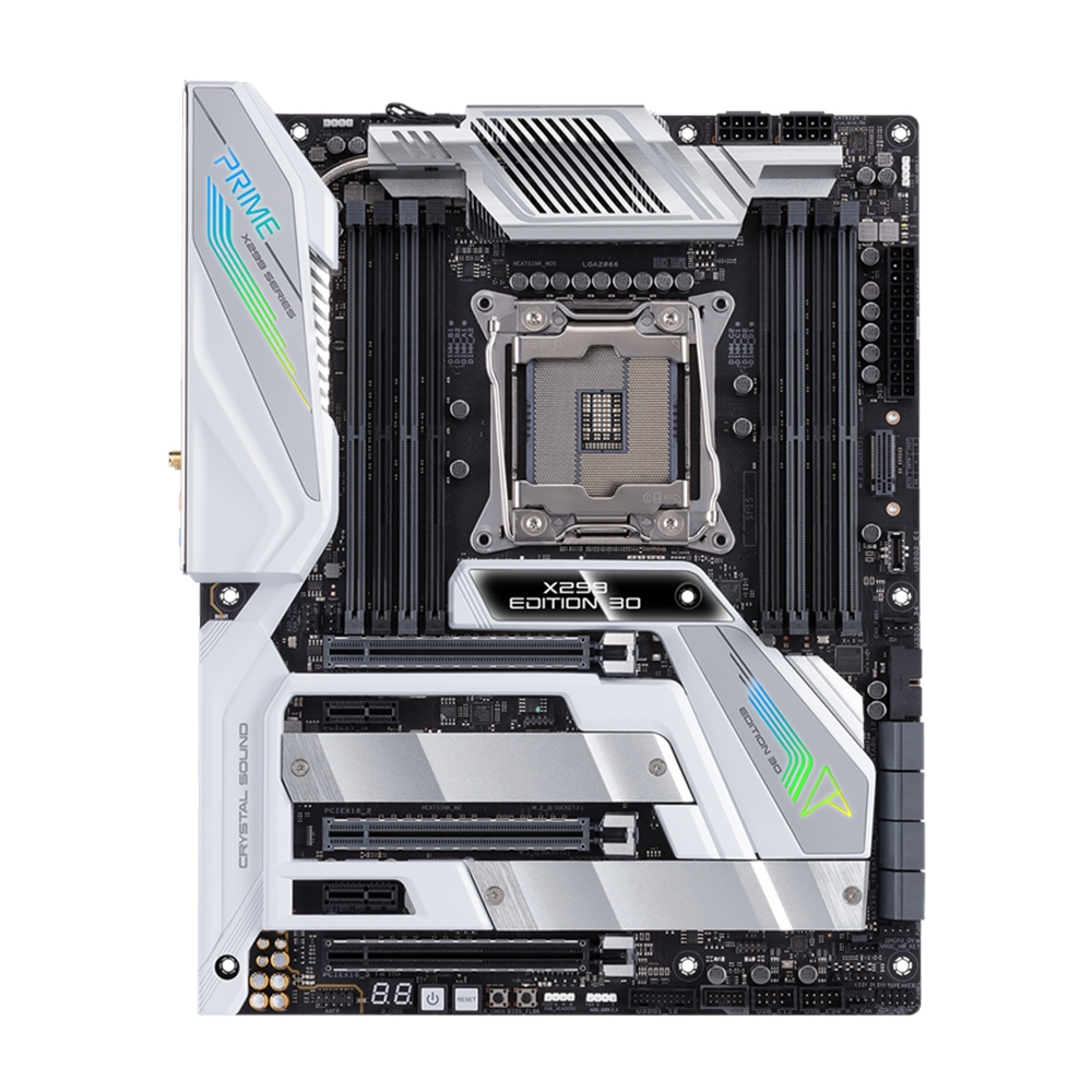 ASUS PRIME X299 Edition 30 DDR4 Motherboard - White