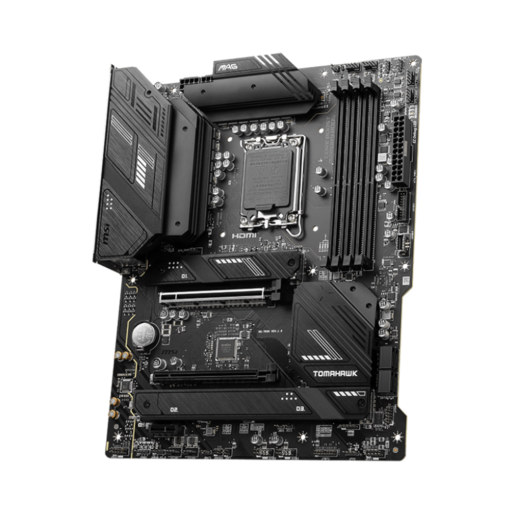 MSI MAG B760 TOMAHAWK WIFI DDR4 ATX Motherboard - Black