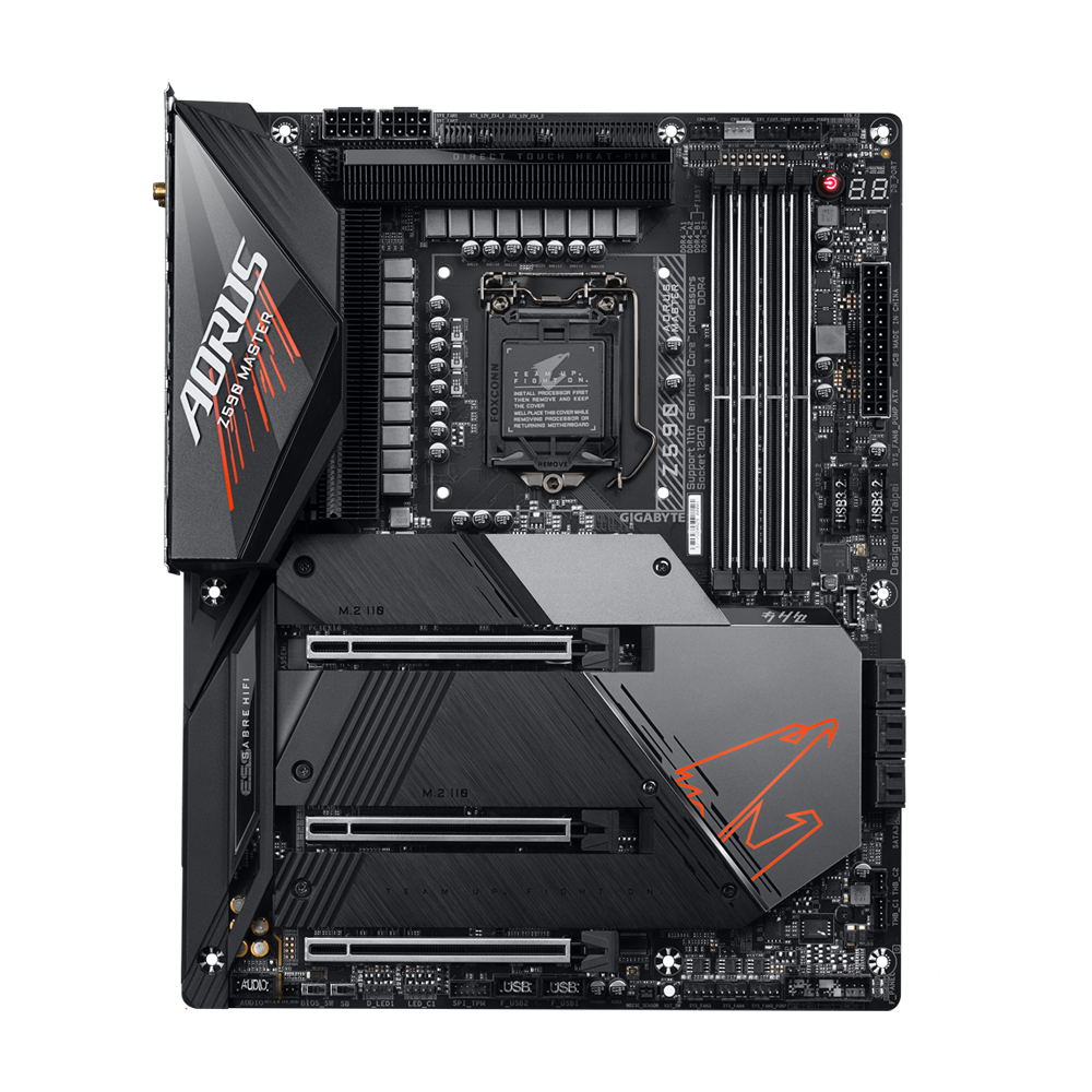 GIGABYTE Z590 AORUS MASTER (rev. 1.0) DDR4 ATX Motherboard - Black