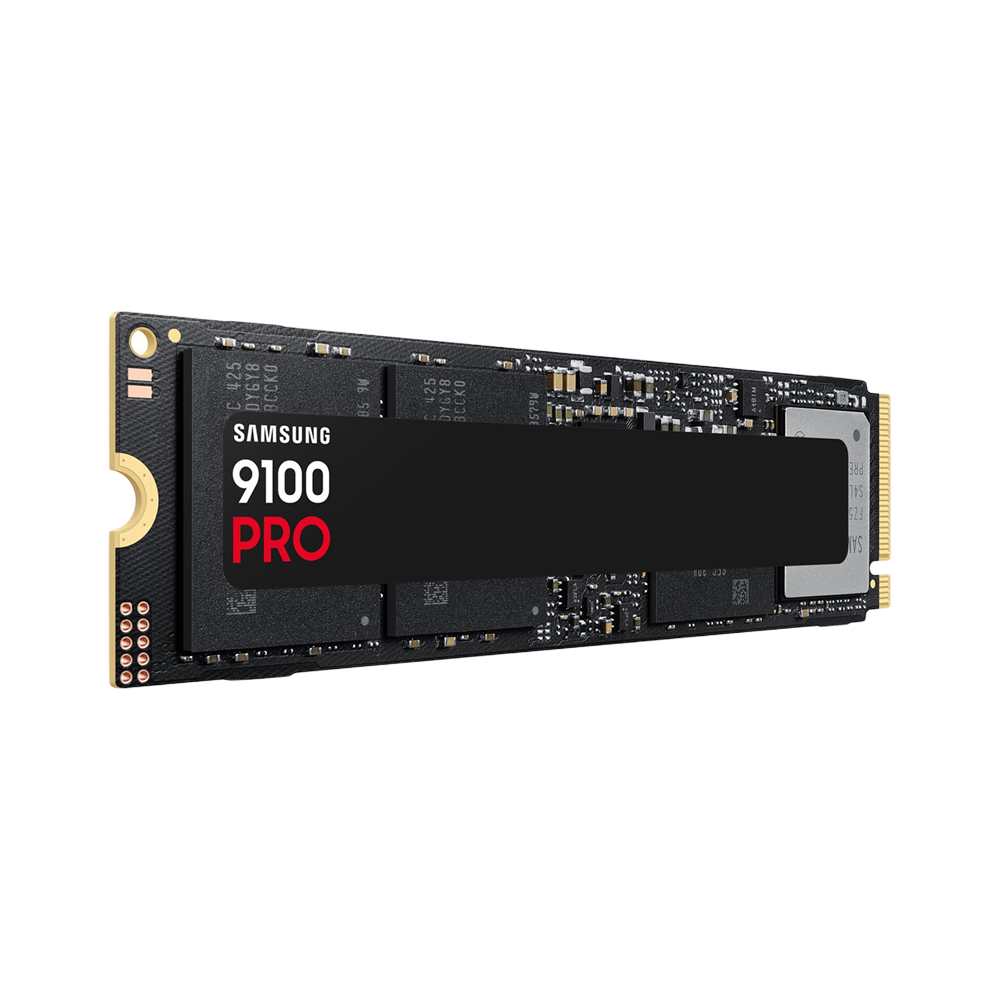 SAMSUNG 9100 PRO PCIe Gen 5x4 M.2 SSD (14,700 MB/s, 13,400 MB/s) - 2TB