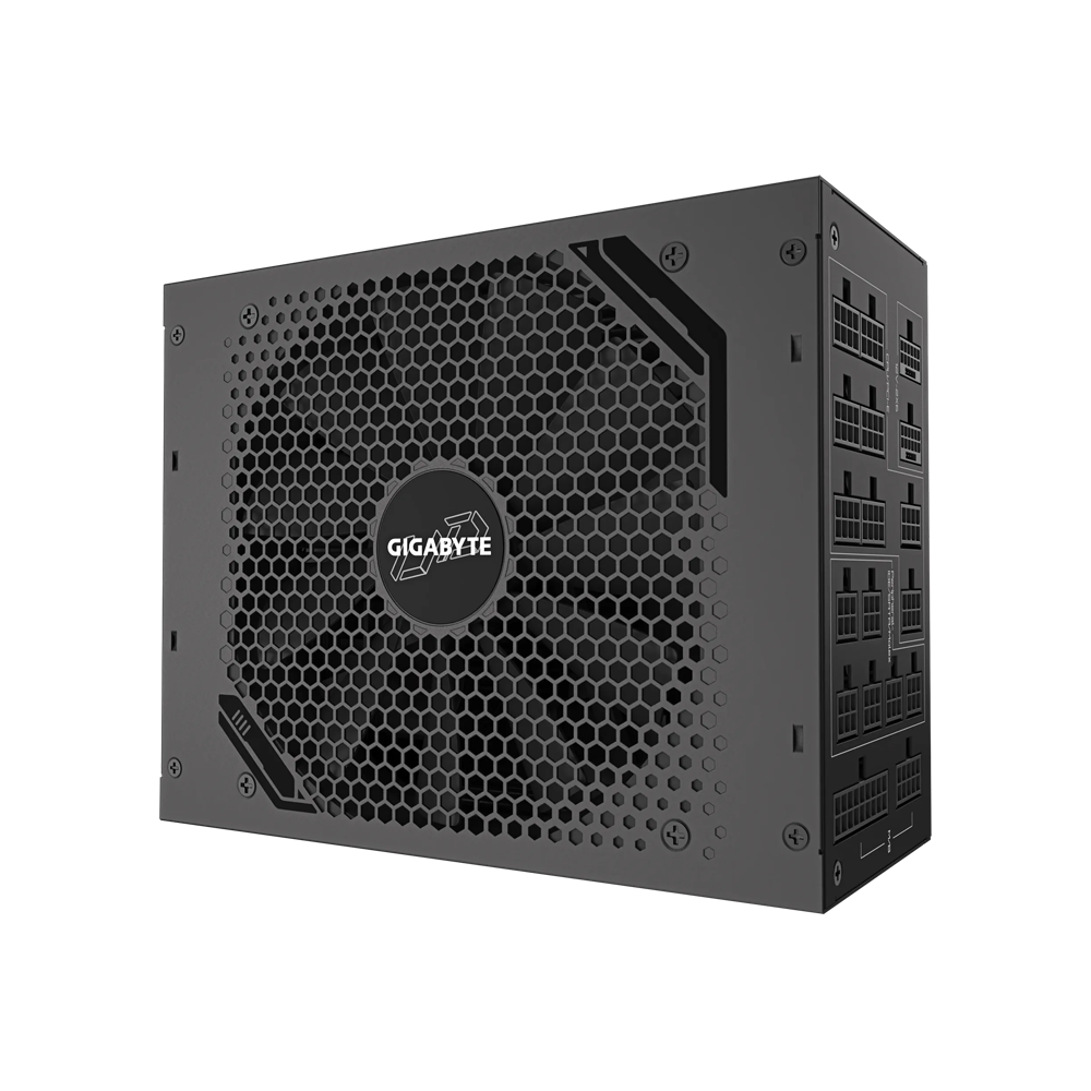 GIGABYTE UD1600PM 1600W 80 PLUS Platinum ATX 3.1 PCIe Gen 5.0 Fully modular Power Supply - Black
