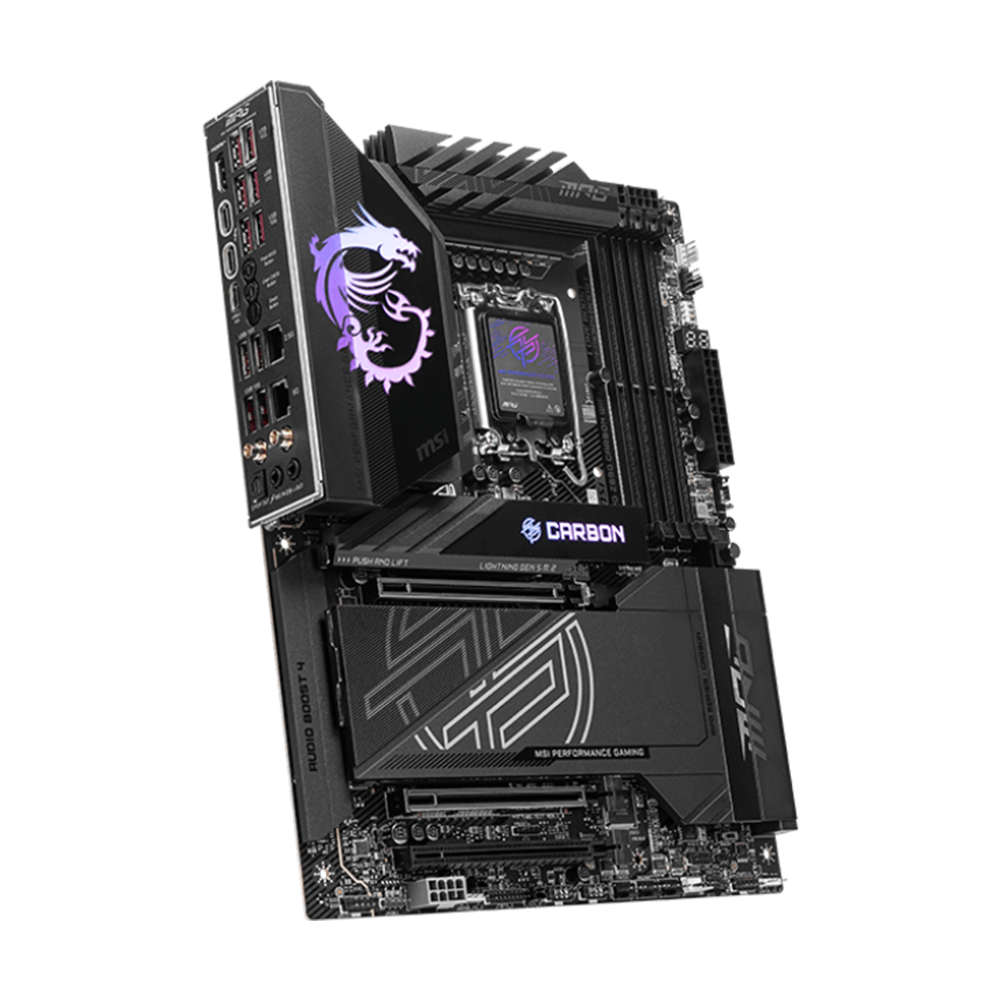 MSI MPG Z890 Carbon Wi-Fi 7 DDR5 Motherboard - Black