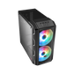 Cooler Master MasterCase H500 ARGB Mid Tower Case - Black
