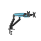 AndaSeat Stealth II Duo A6D-2S Ergonomic Monitor Arm - Black/Blue