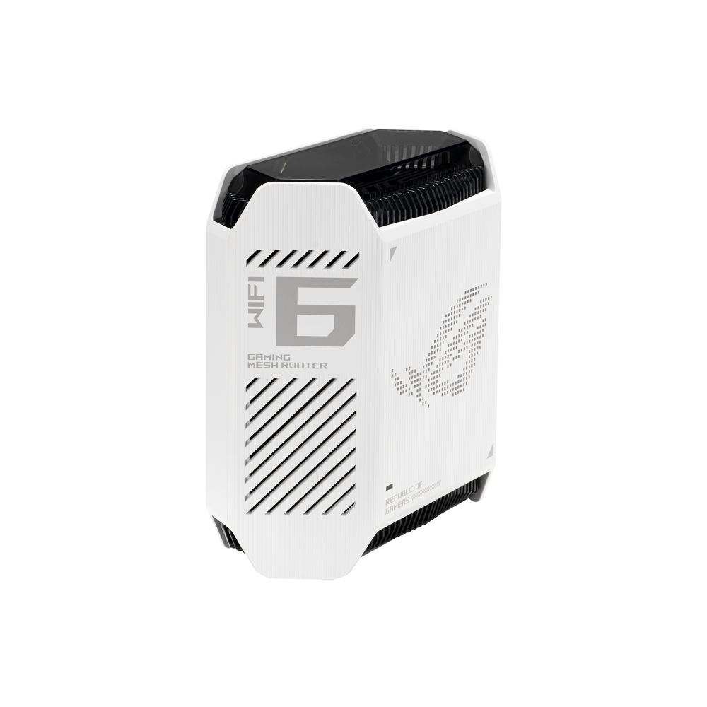ASUS ROG Rapture GT6 Whole Home Mesh Wi-Fi 6 1-Pack System - Moonlight White