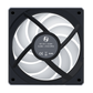 LIAN LI UNI FAN CL Wireless Reverse 120mm 3 Pack ARGB Case Fans with Controller - Black