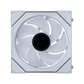 LIAN LI UNI FAN SL-INFINITY Wireless Reverse 120mm 3 Pack ARGB Case Fans with Controller - White