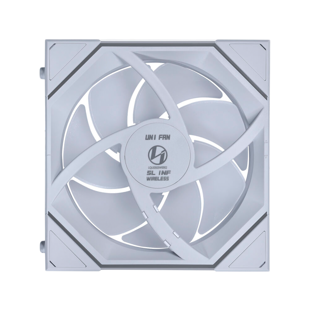 LIAN LI UNI FAN SL-INFINITY Wireless 120mm 3 Pack ARGB Case Fans with Controller - White