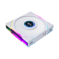 LIAN LI UNI FAN TL LCD RGB 120MM Case Fan - White