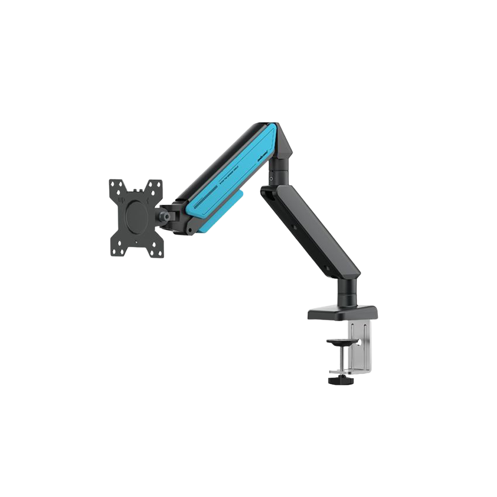 AndaSeat Stealth II A6D-2S Ergonomic Single Monitor Arm - Black/Blue
