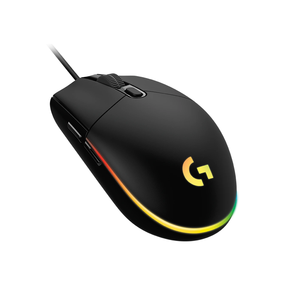LOGITECH G203 LIGHTSYNC RGB Wired Gaming Mouse - Black