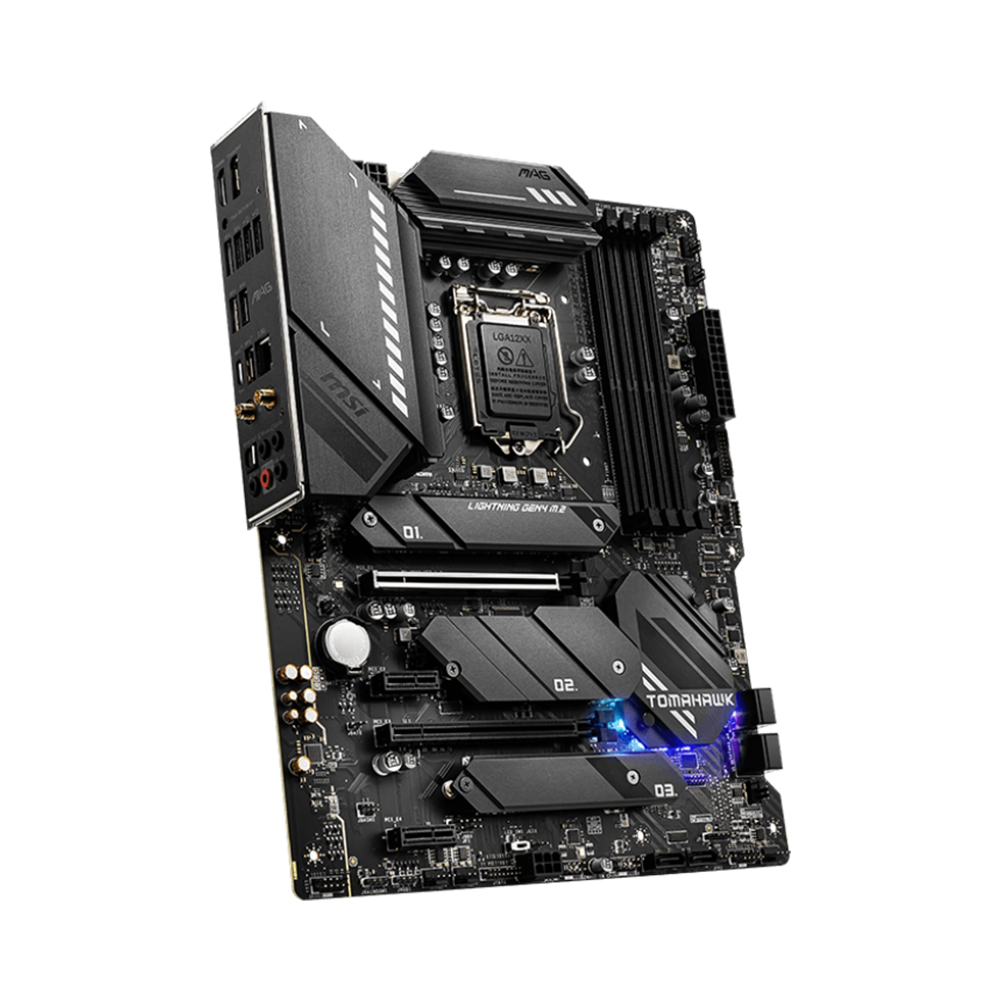 MSI MAG Z590 TOMAHAWK WIFI DDR4 ATX Motherboard - Black