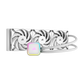 CORSAIR iCUE H150i RGB ELITE Liquid CPU Cooler - White