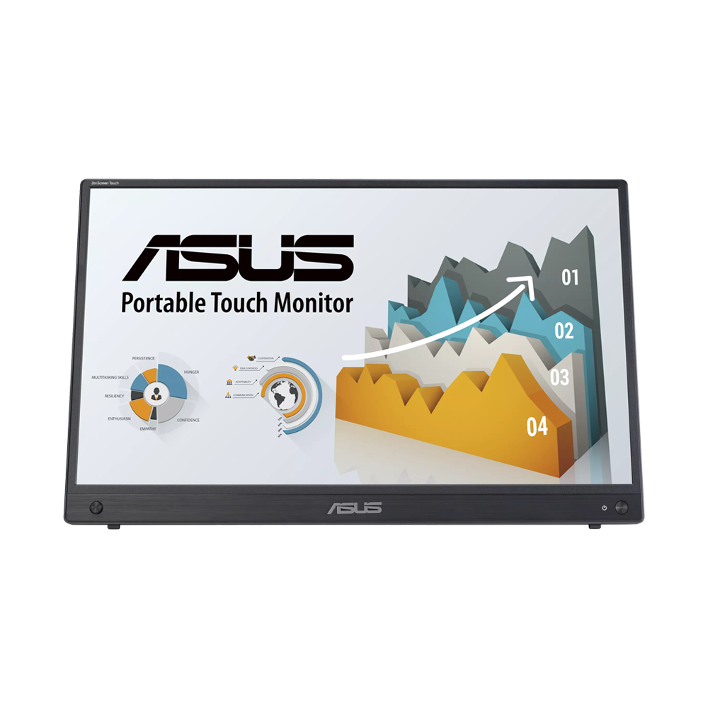 ASUS ZENSCREEN TOUCH MB16AHT 16 Inch FHD IPS Portable Monitor - Black