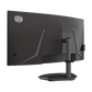 Cooler Master 34 Inch 165Hz WQHD HDMI 2.0 0.5ms Curved Gaming Monitor - Black