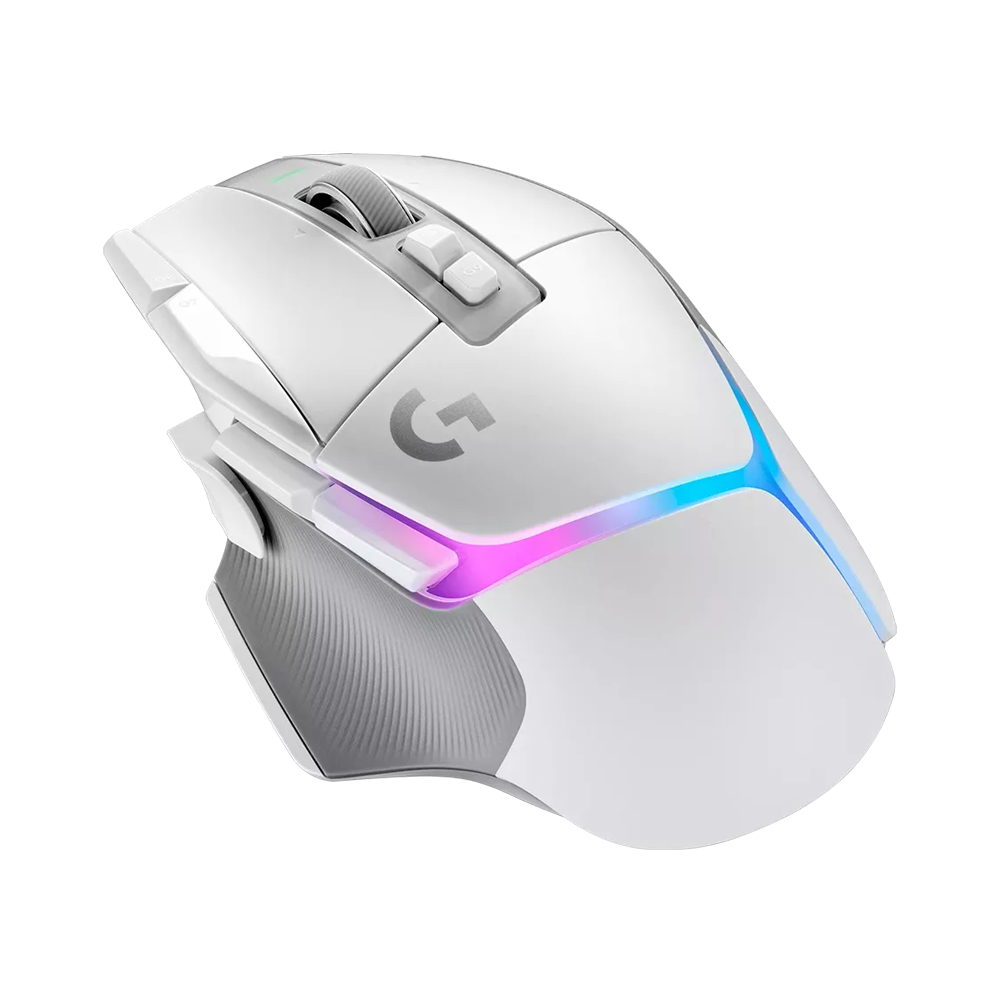 LOGITECH G502 X PLUS LIGHTSPEED RGB Wireless Gaming Mouse - White