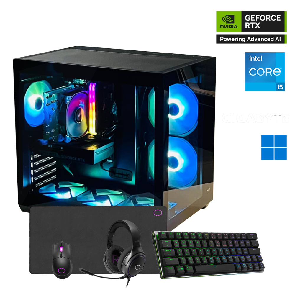 ShadowStrike i5 14th Gen Nvidia RTX 5060 OC Gaming PC
