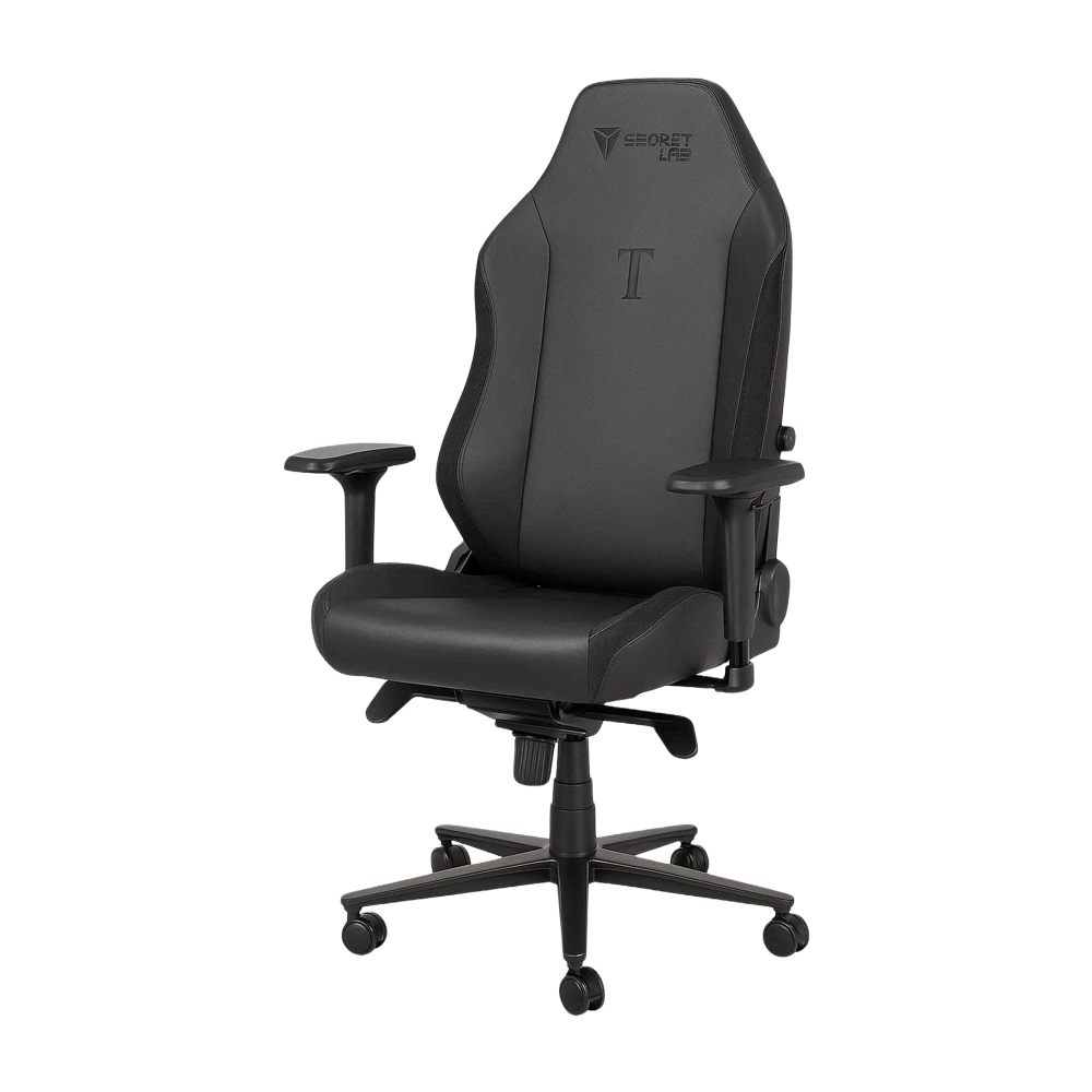 SECRETAB TITAN Evo NEO Hybrid Leatherette Gaming Chair BLACK (Size XL)