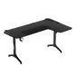 TWISTED MINDS WARRIOR L-Shaped RGB Gaming Desk Right - Black