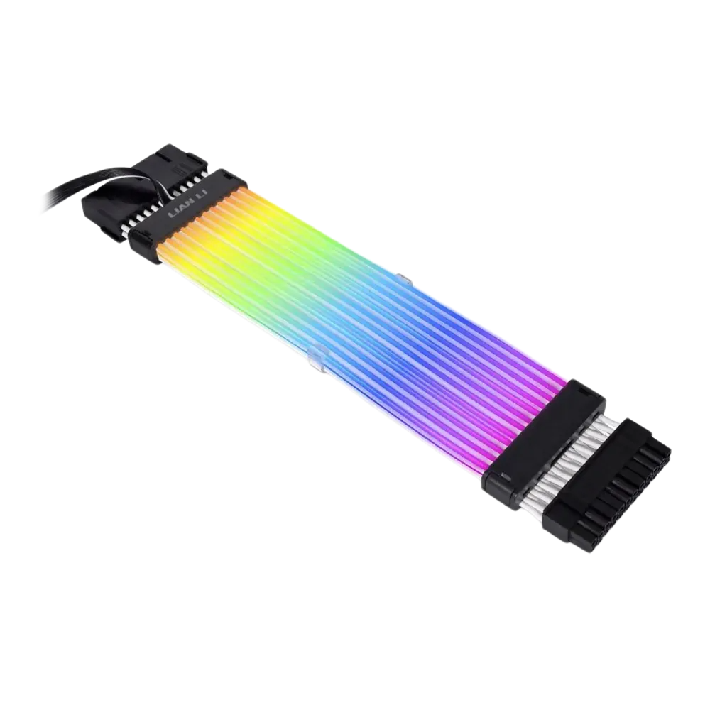 LIAN LI Strimer Wireless 3x8 Pin RGB Extension Cable - Black