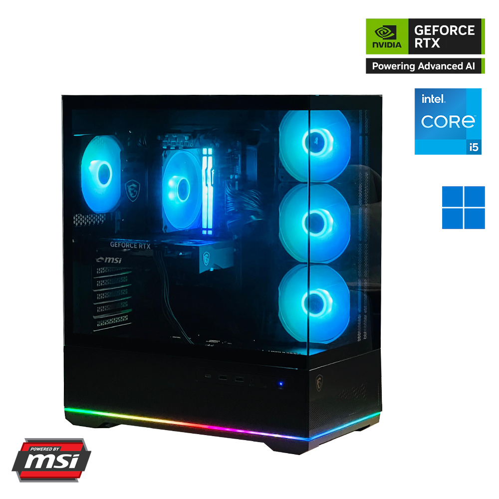 Phantom i5 14th Gen Nvidia GeForce RTX 5050 8GB OC Gaming PC