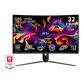 MSI MPG 321CURX 32 Inch 240Hz 4K UHD HDMI 2.1 0.03ms QD OLED Curved Gaming Monitor - Black