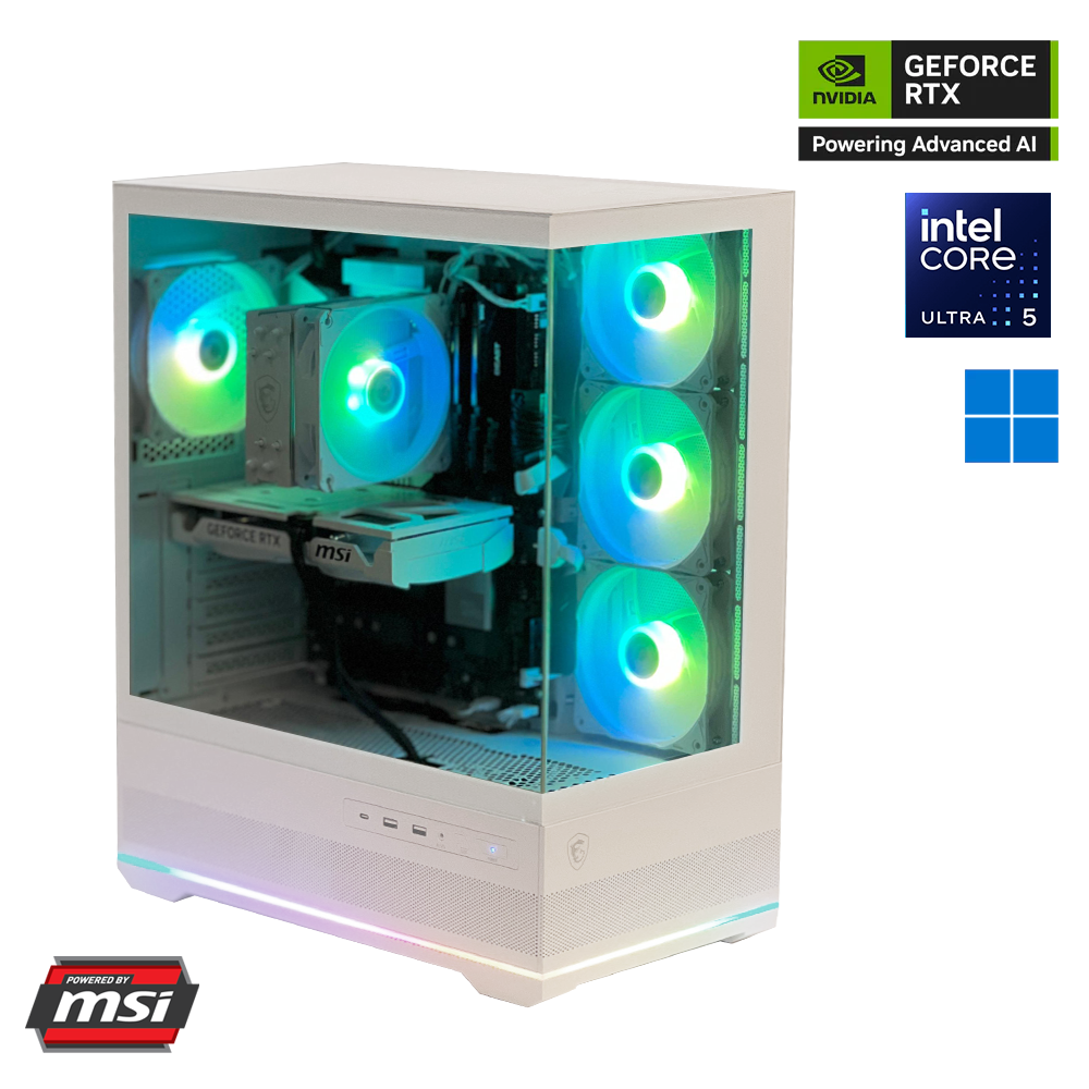 ThunderBolt Ultra 5 Nvidia GeForce RTX 5060 Ti  8GB OC Gaming PC